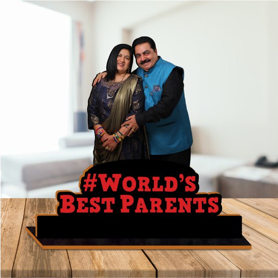 Photo Standy with Message