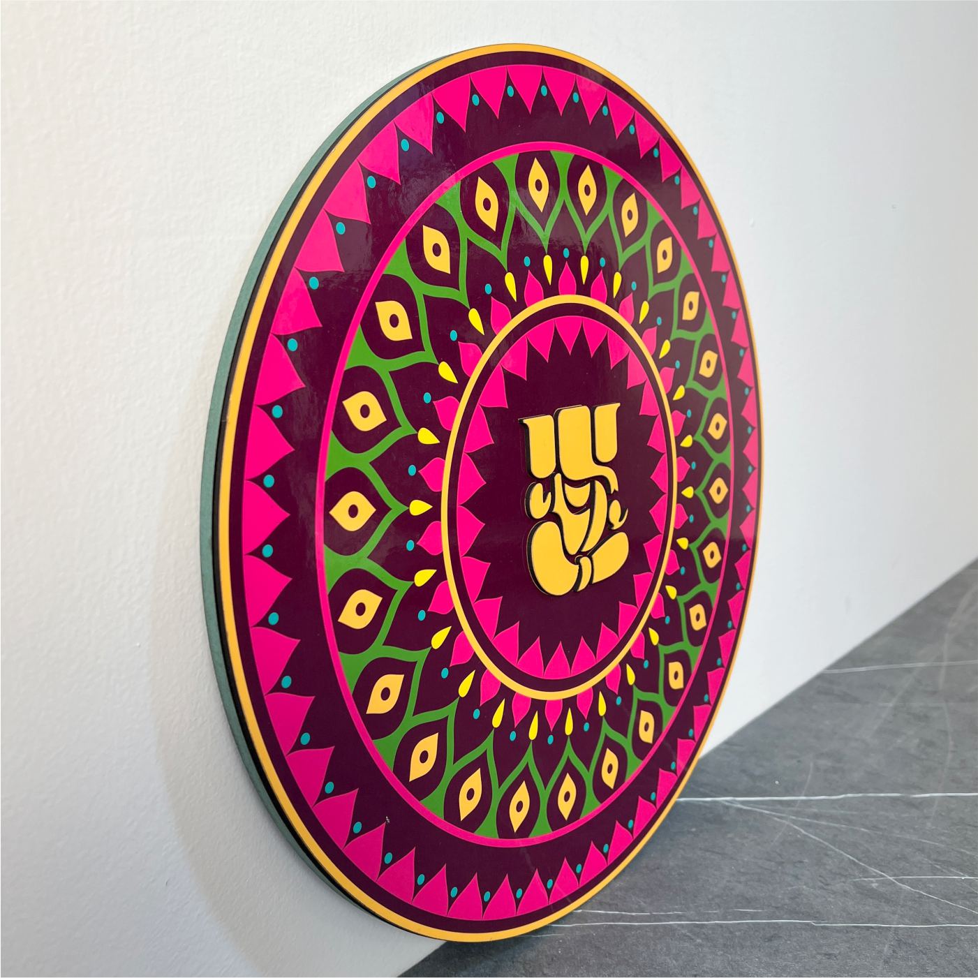 Ganesh Mandala Art Wall Decor