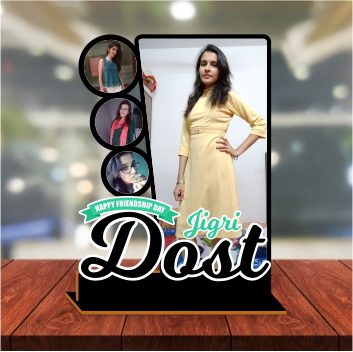 Trophy With 4 Photos