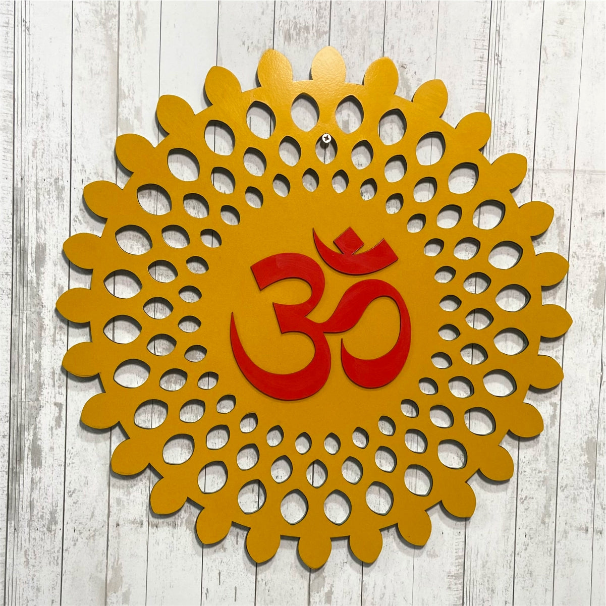 Om Wooden Wall Decor