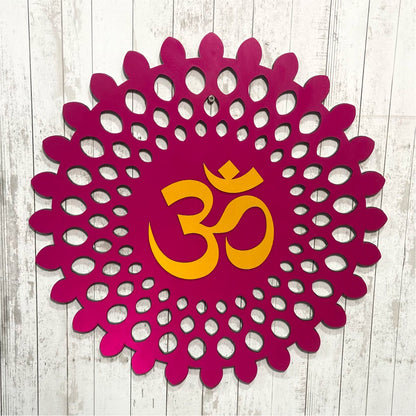 Om Wooden Wall Decor