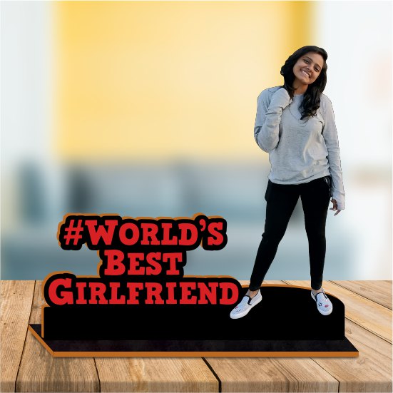 Photo Standy with Message