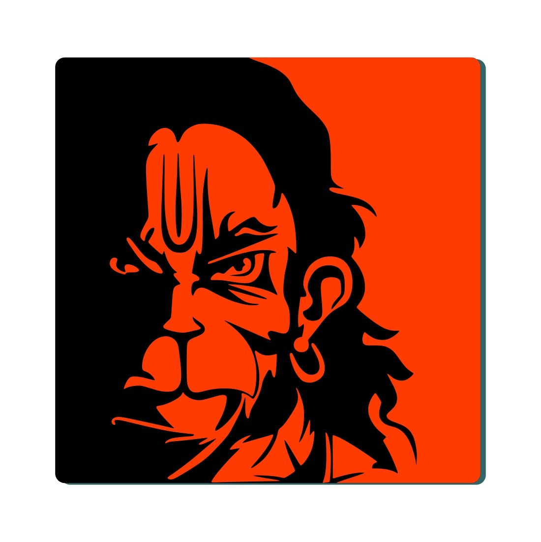 Hanuman Vector Graphics Hanuman Vector Art Wall Decor – GoofyShop.in