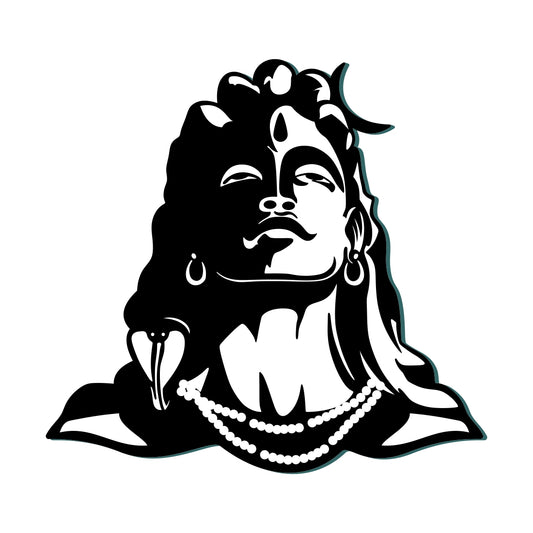 Shiva Vector Art Wall Decor