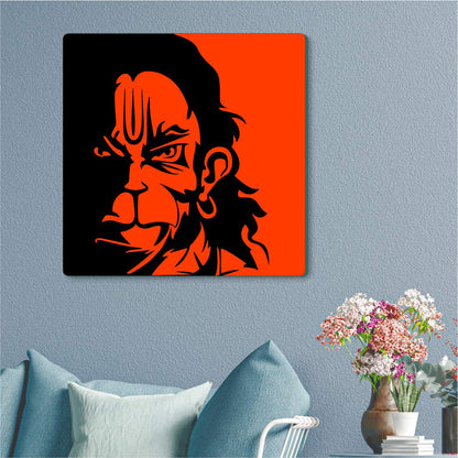 Hanuman Vector Art Wall Decor
