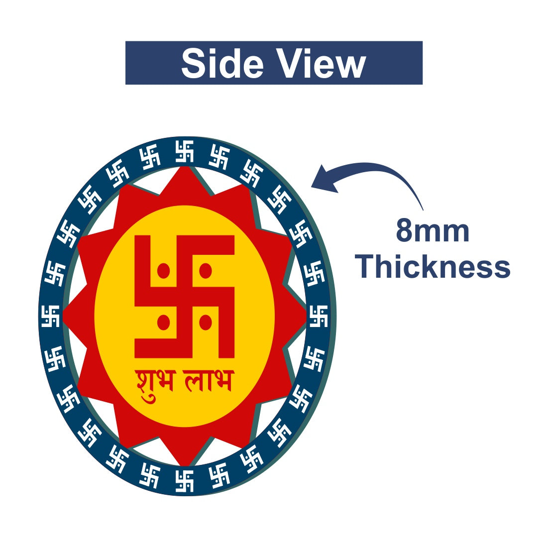 Swastik with Shubh Labh