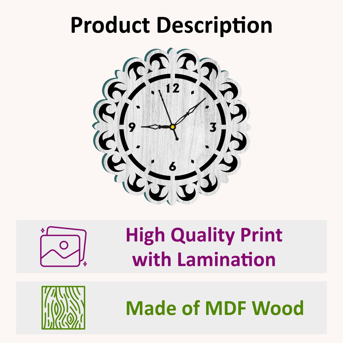 Modern Wall Clock C13