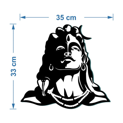 Shiva Vector Art Wall Decor