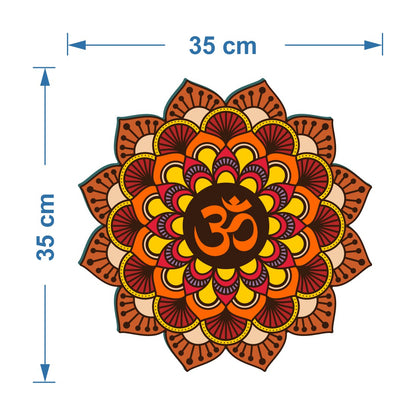 Om Mandala Art Wall Decor