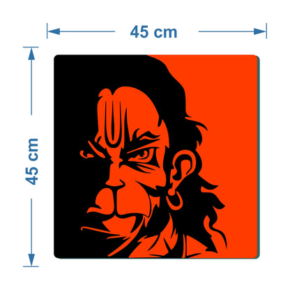Hanuman Vector Art Wall Decor