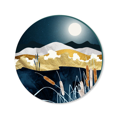 Moon Abstract Printing