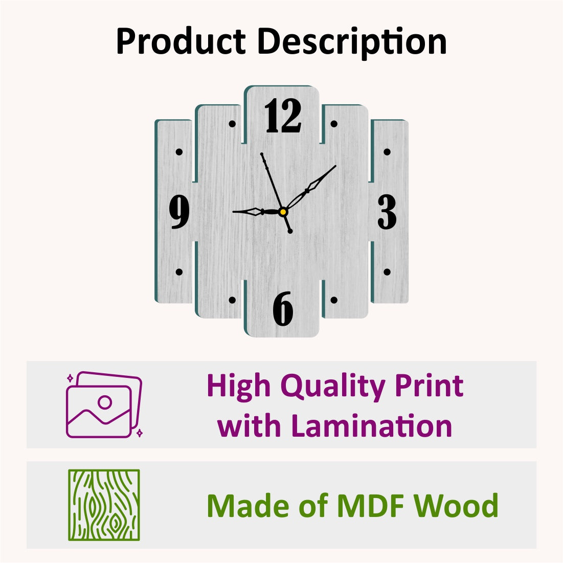 Modern Wall Clock C8