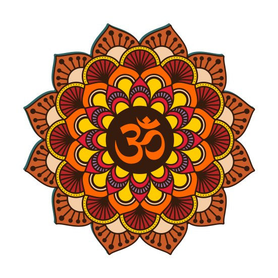 Om Mandala Art Wall Decor